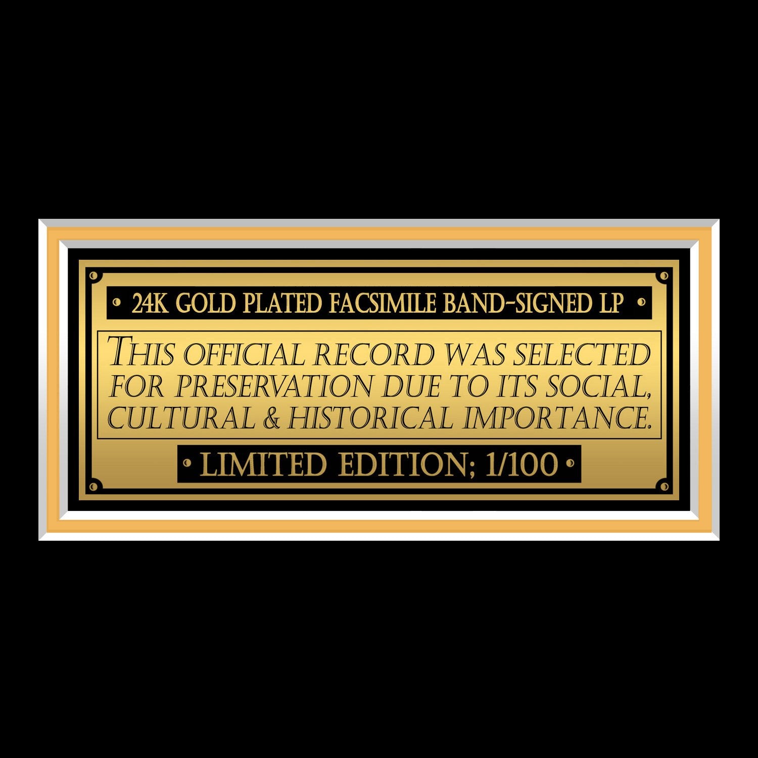 Ol Dirty Bastard Return To The 36 Cambers Gold Lp Limited Signature Rare T