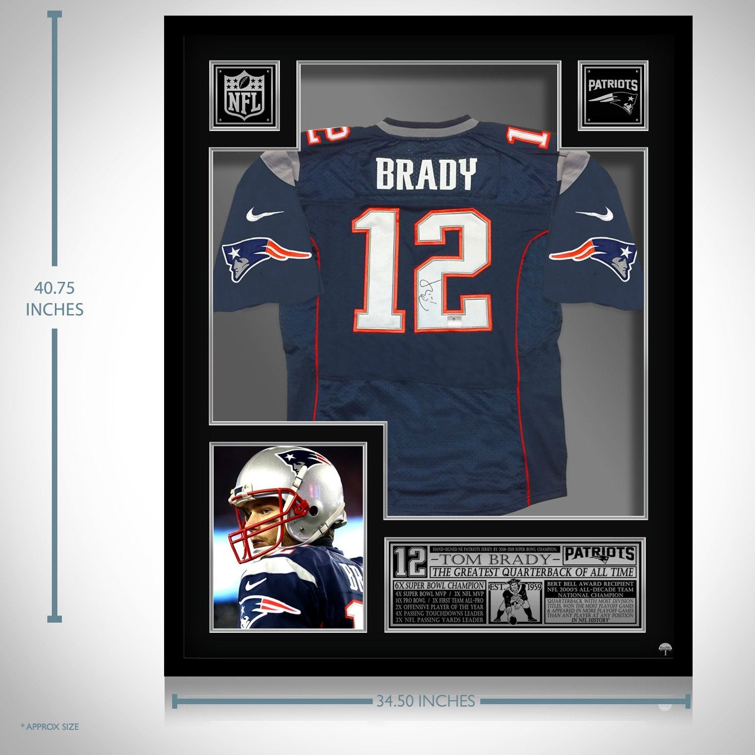 platinum tom brady jersey