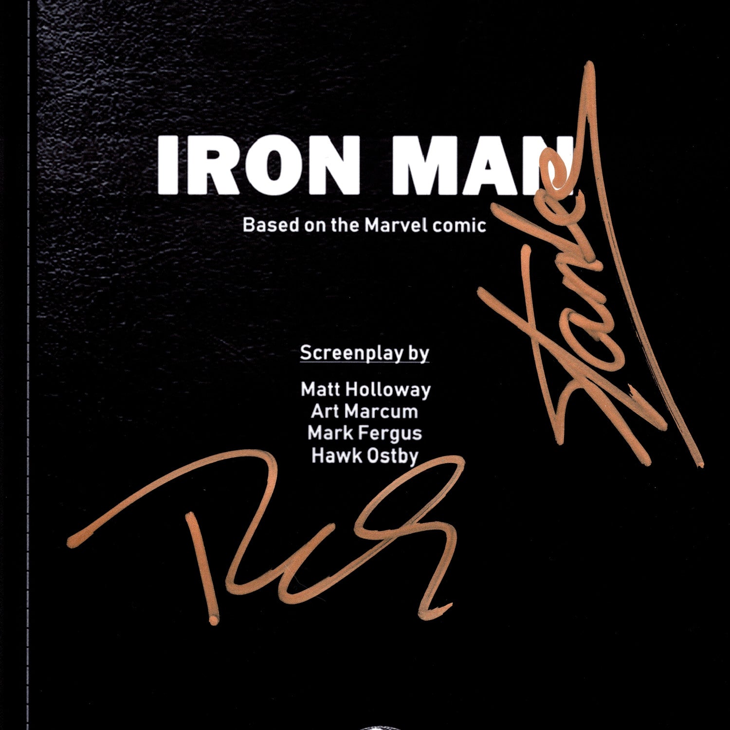 iron man script