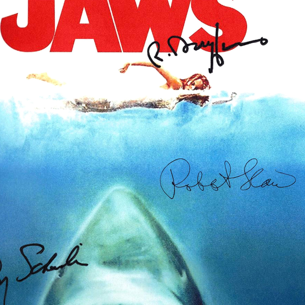 Jaws Movie Script Limited Signature Edition Studio Licensed Custom Fra