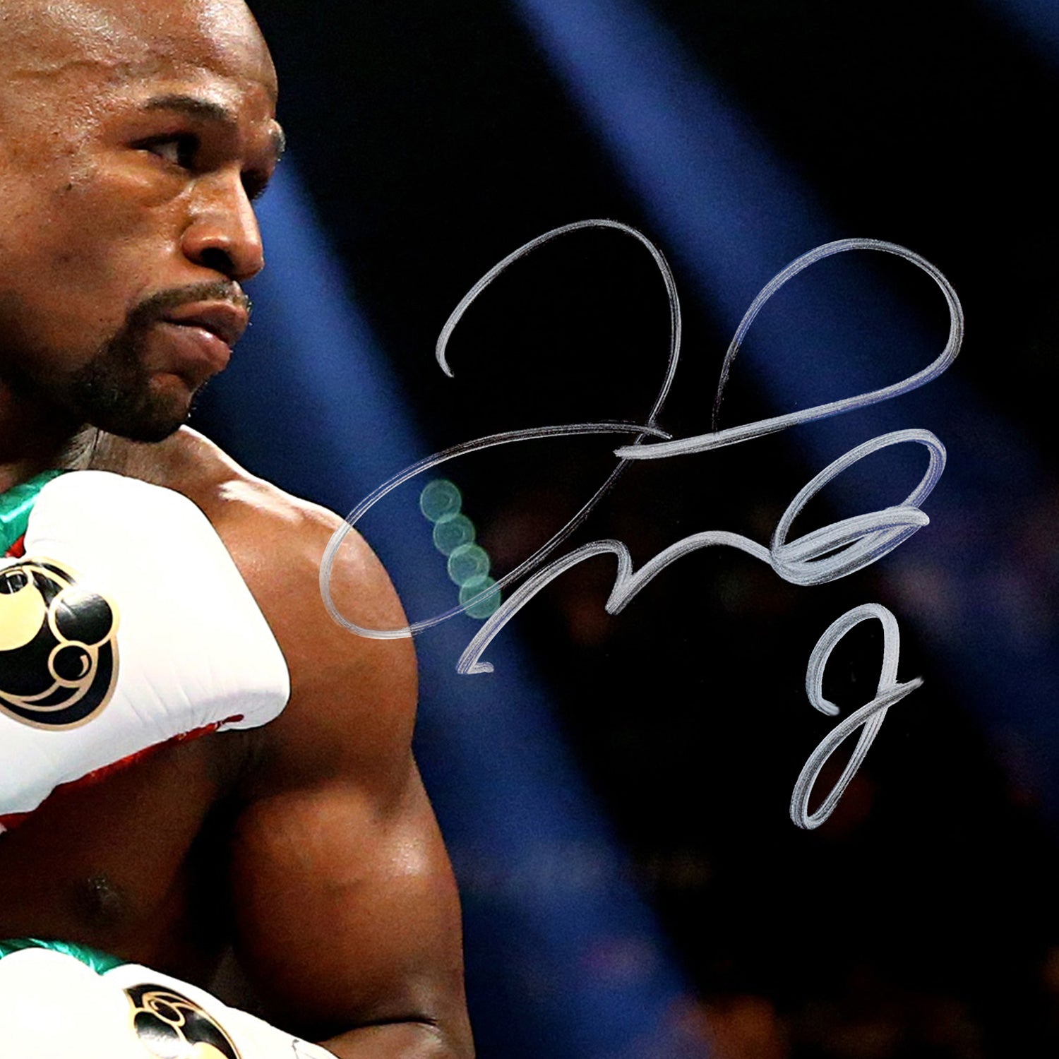 Floyd Mayweather Jr. Huge 25 Ringside Signed Autographed Boxing