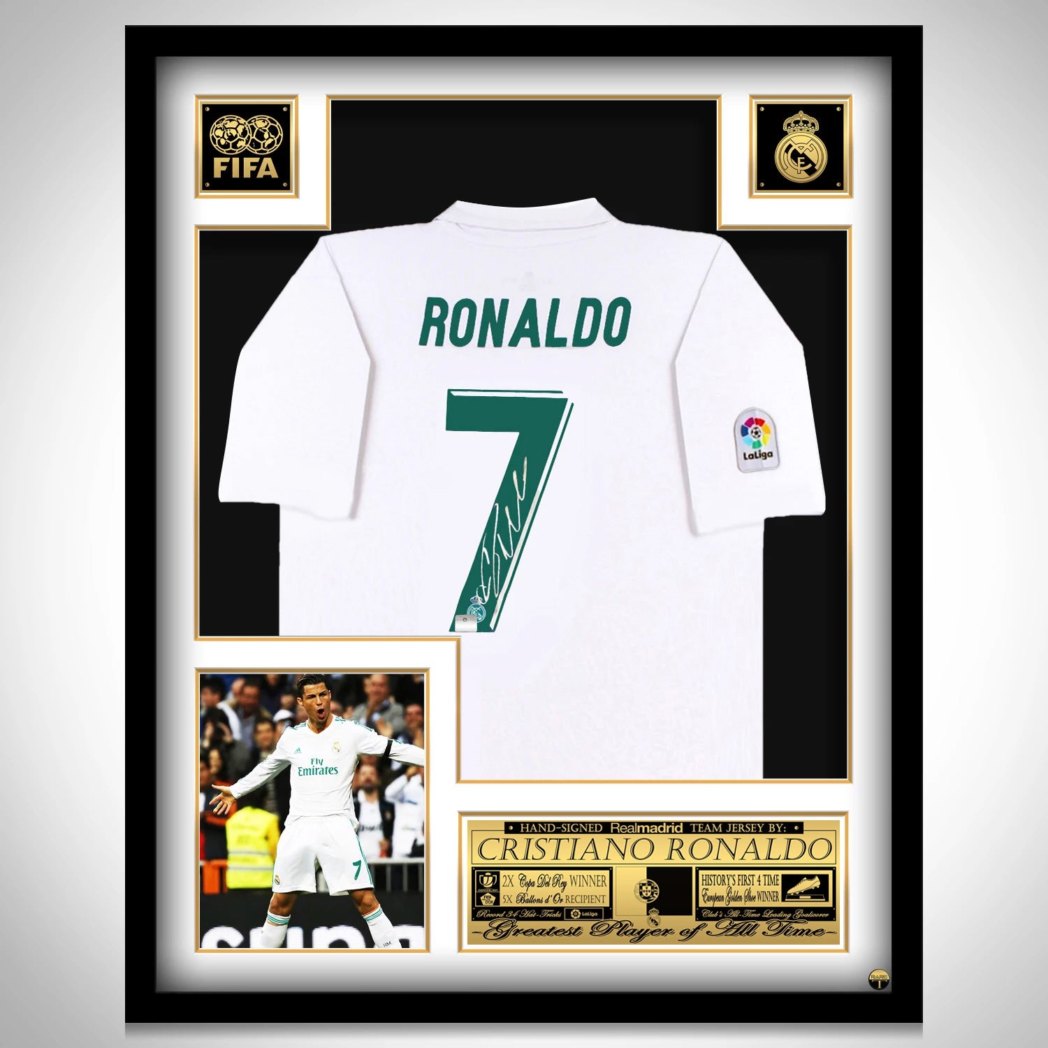 ronaldo signed jersey