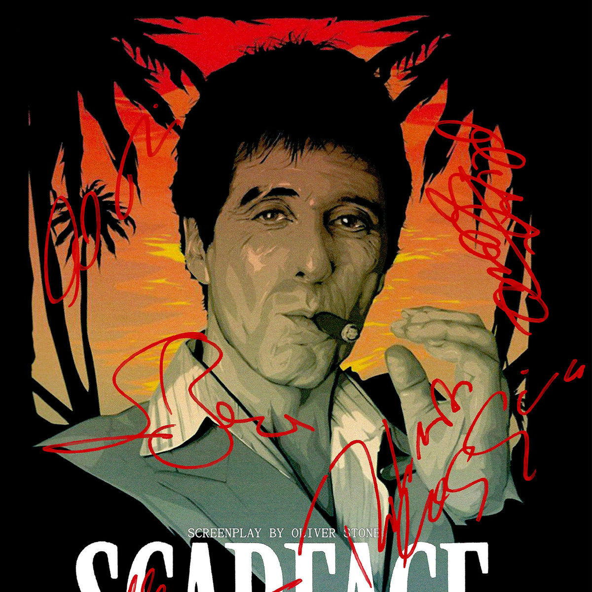 scarface movie script poster