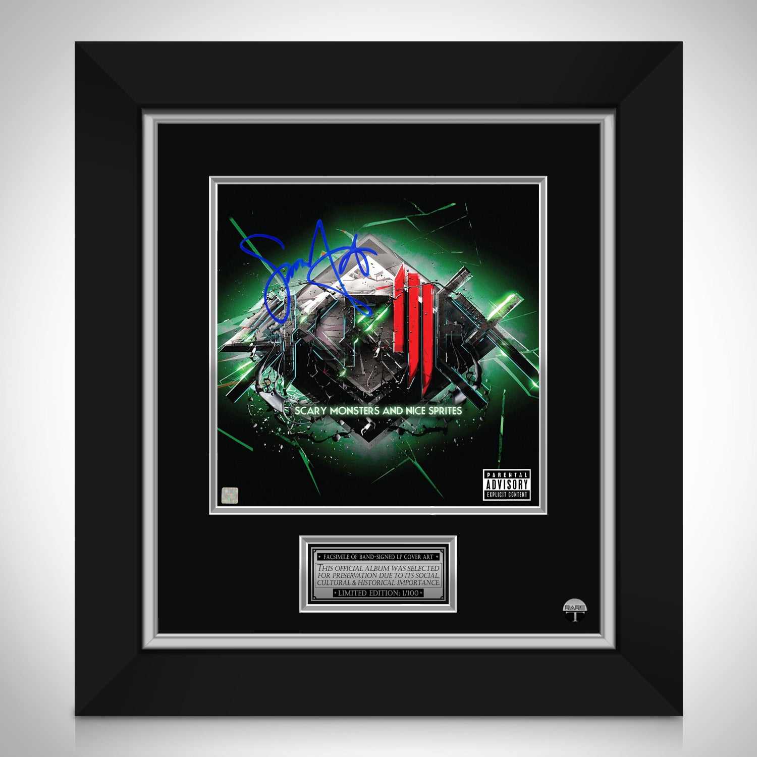 Skrillex Scary Monsters Limited Signature Edition Studio Licensed Lp C Rare T