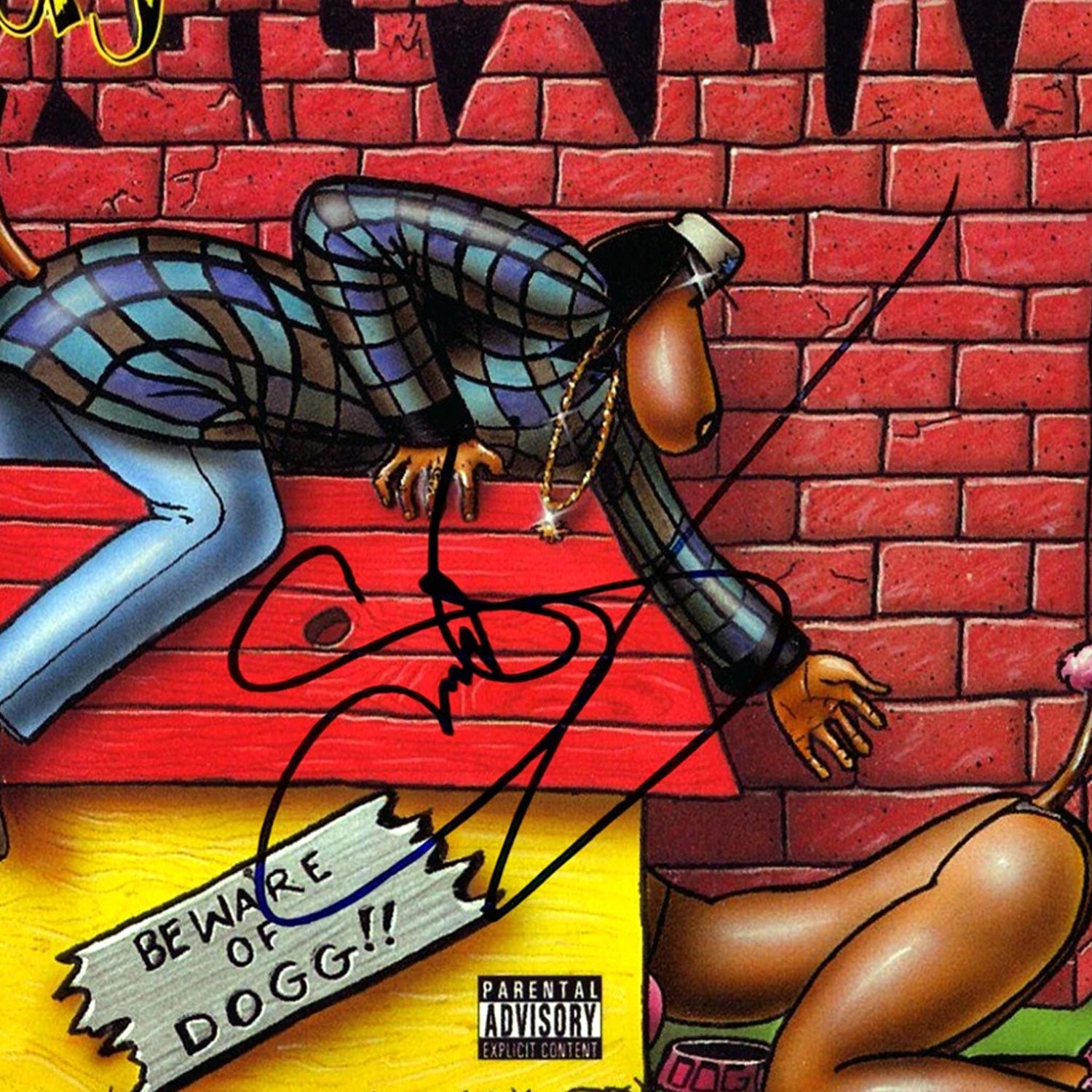 Snoop Dog Doggy Style Limited Signature Edition Studio Licensed LP Cov