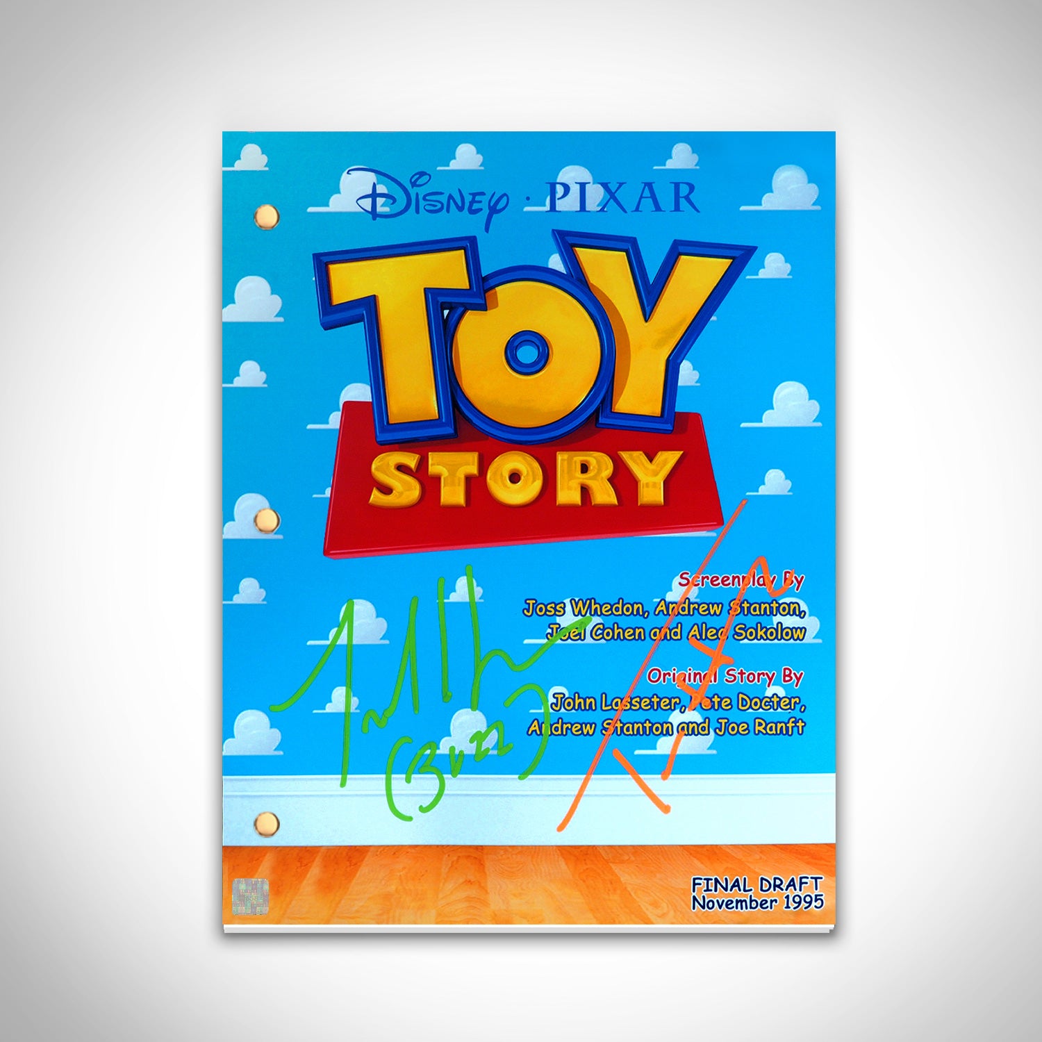 toy story 1 script