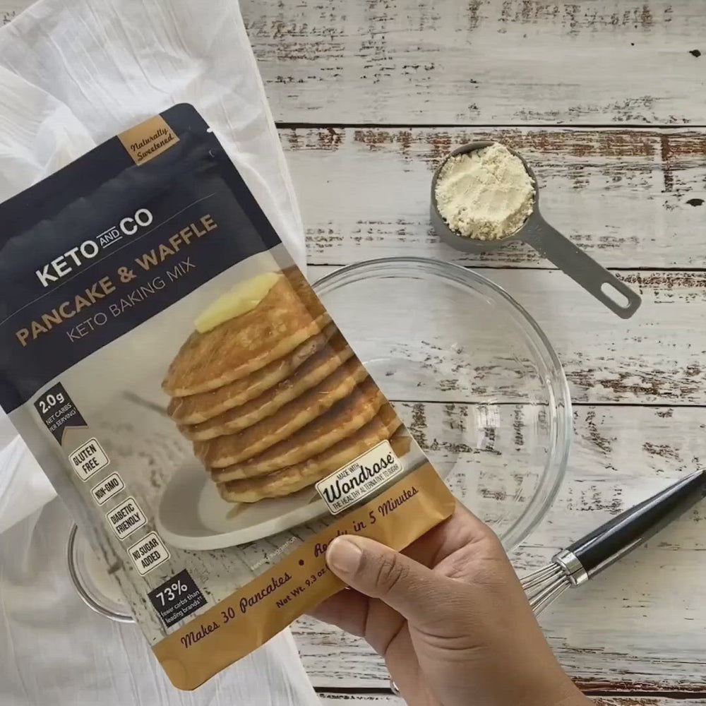 Keto Pancake And Waffle Mix Keto And Company