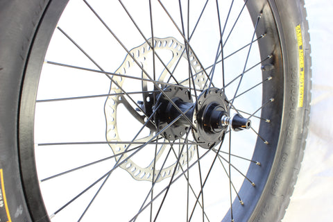 electric bicycle front wheel