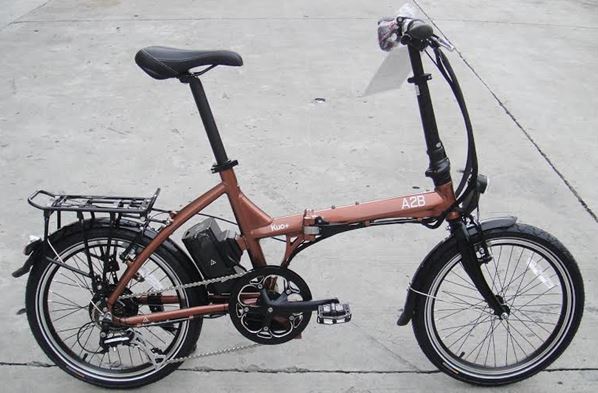 a2b kuo  electric folding bike