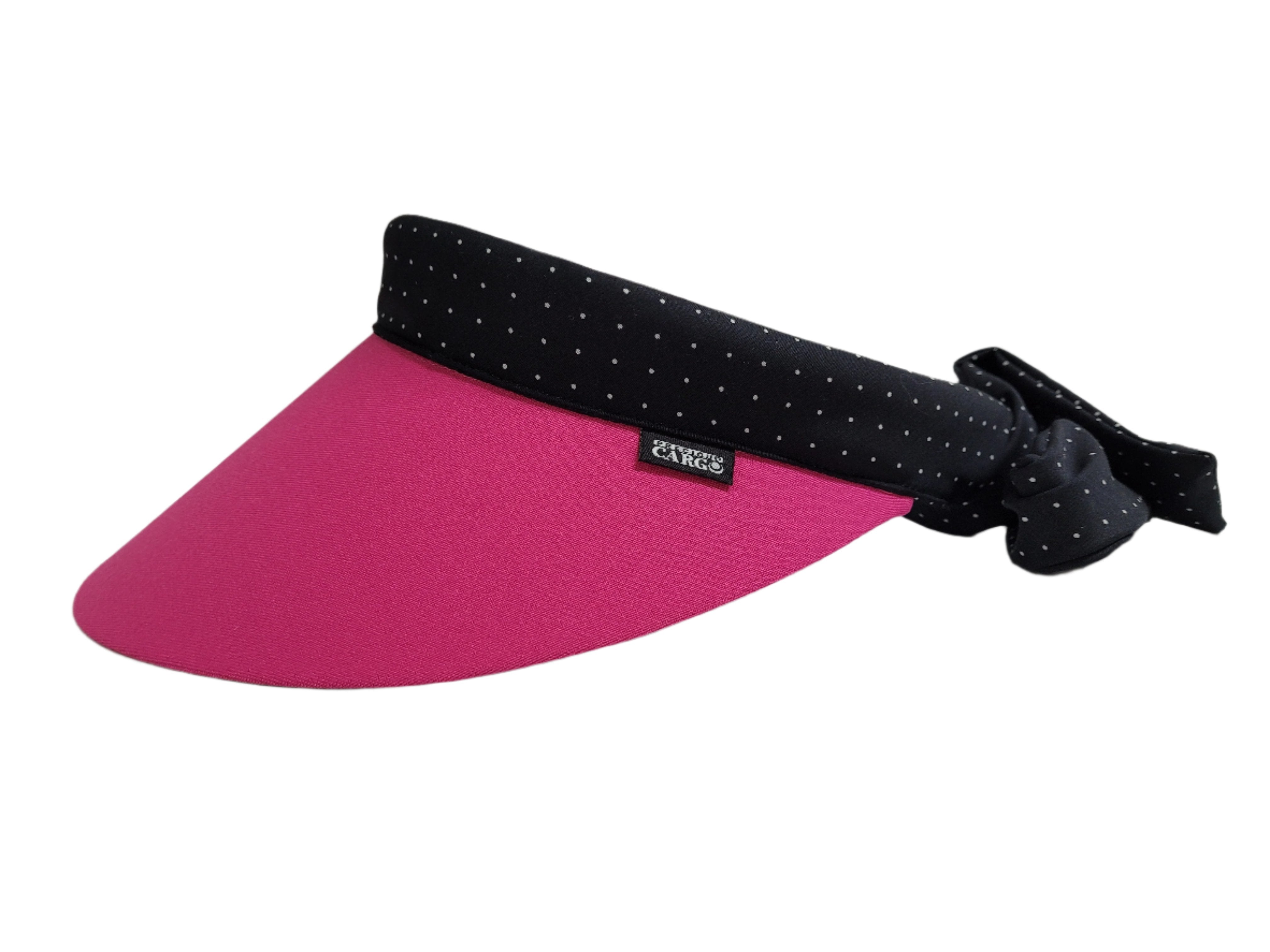 Reversible Visor II Hot Pink-Black w Galaxy Band