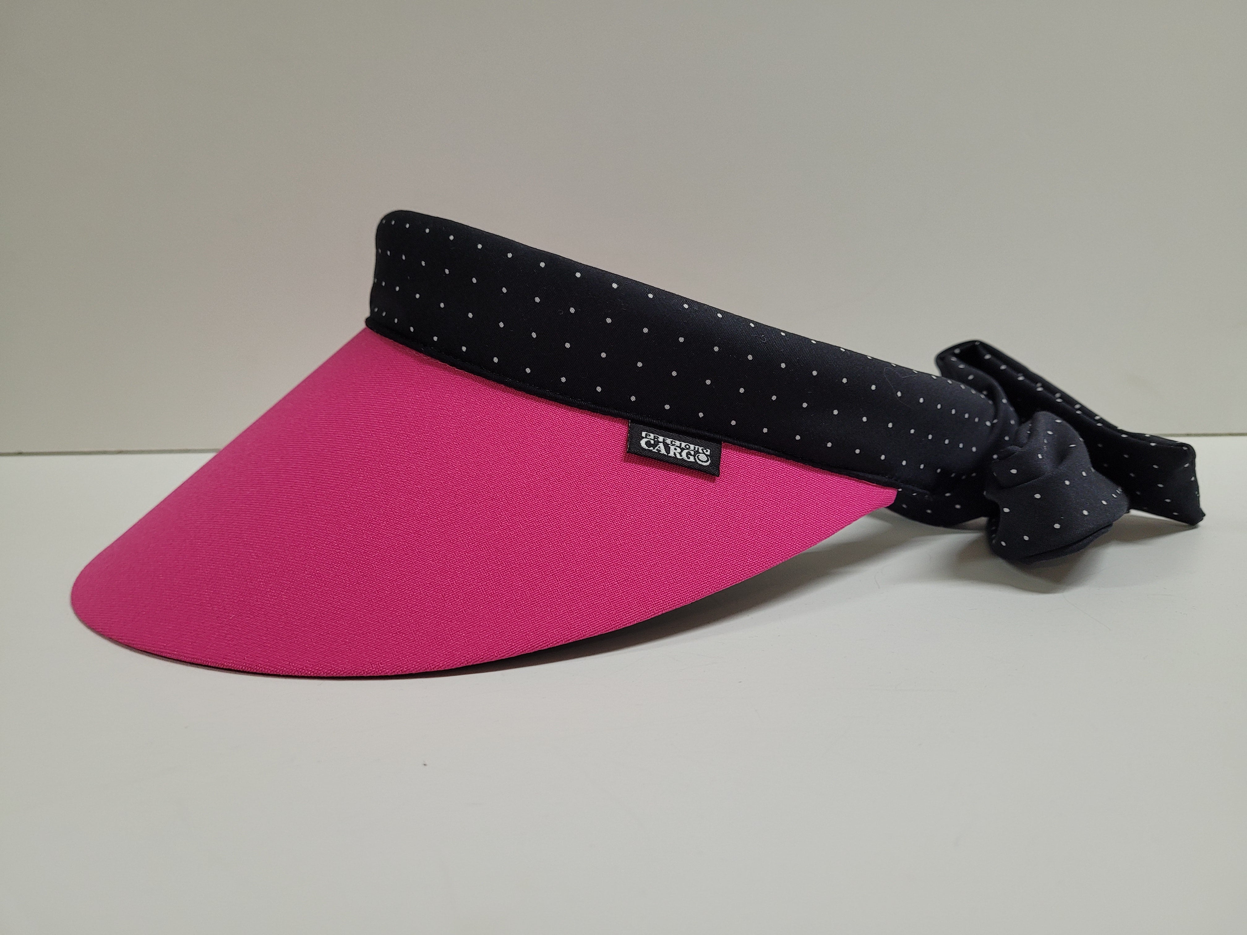 Reversible Visor II Hot Pink-Black w Galaxy Band