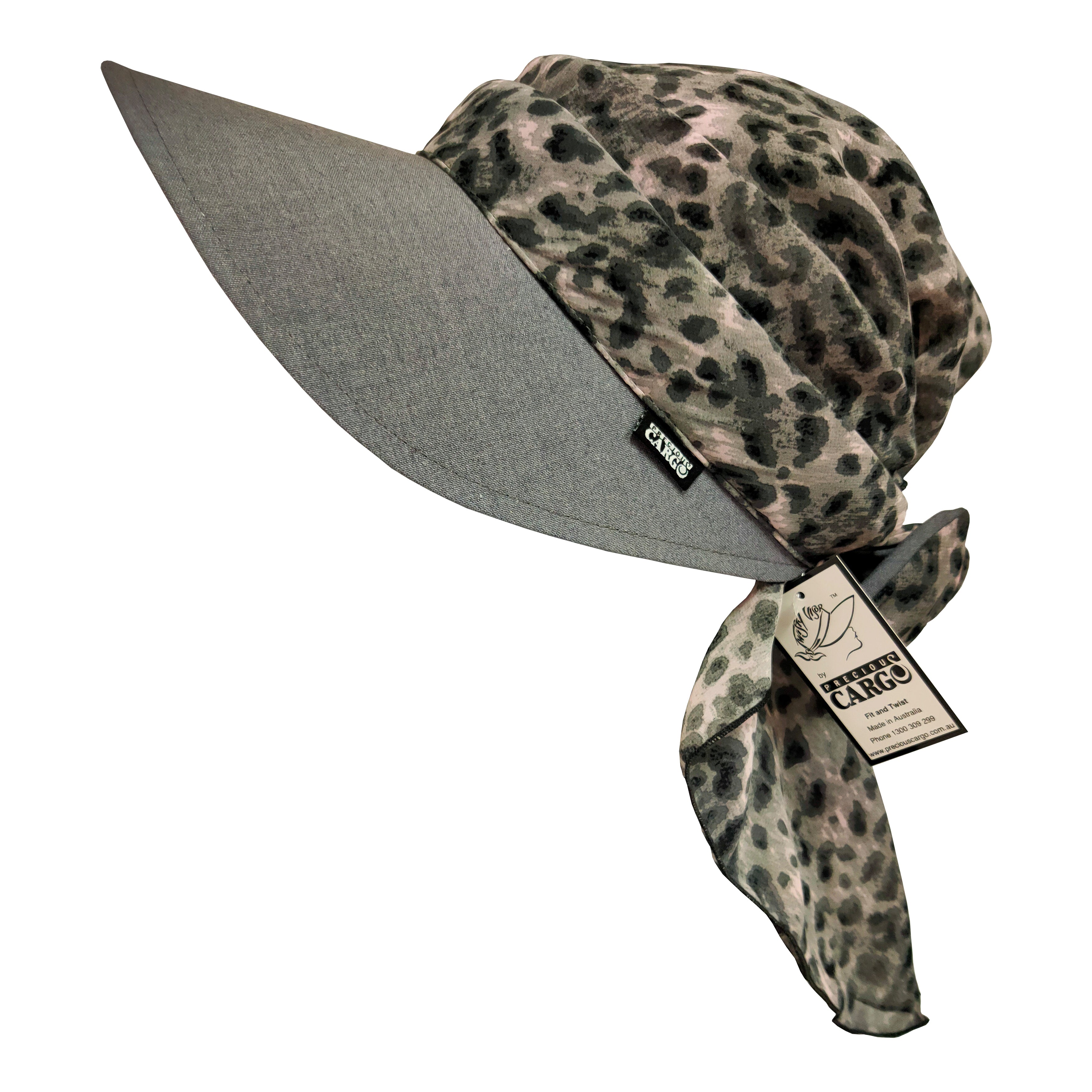 Veil Visor ll Grey Marle-Animal