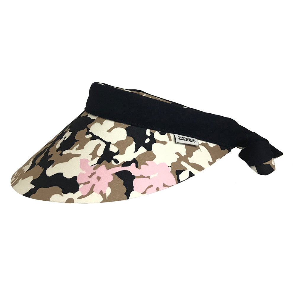 Reversible Visor || Camo Pink-School Navy