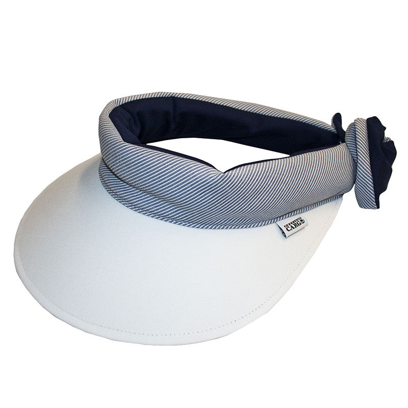 Visor || White-Mirror Cord Anchor