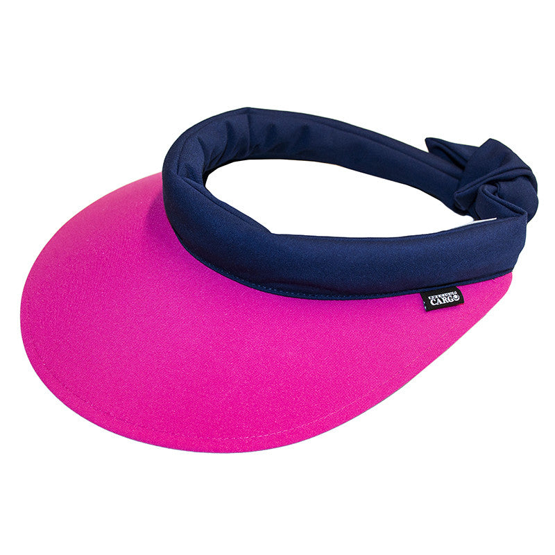 Visor || Hot Pink-Navy