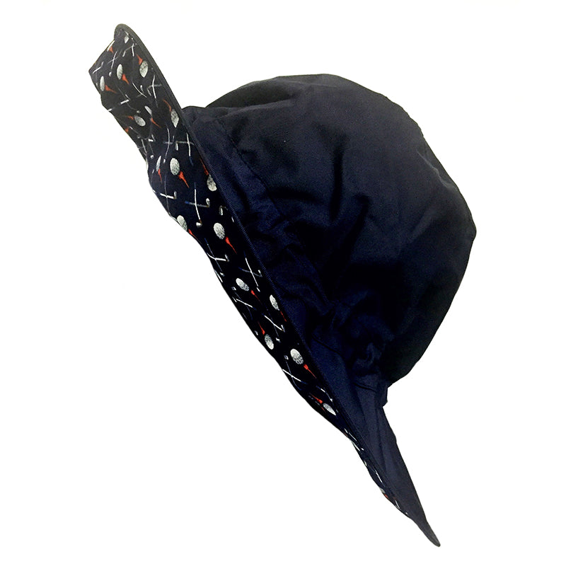 Wet Weather Floppy Hat  || Navy - Golf