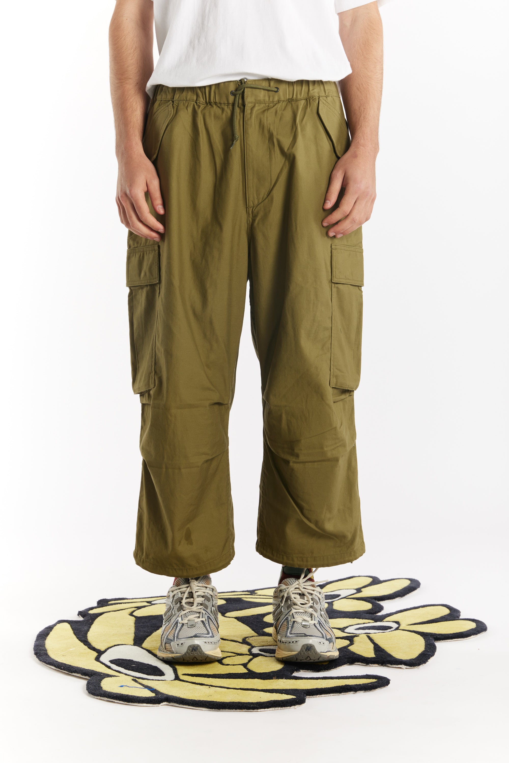 Tamme】 22aw KNEE TUCK WIDE CARGO PANTS | tspea.org