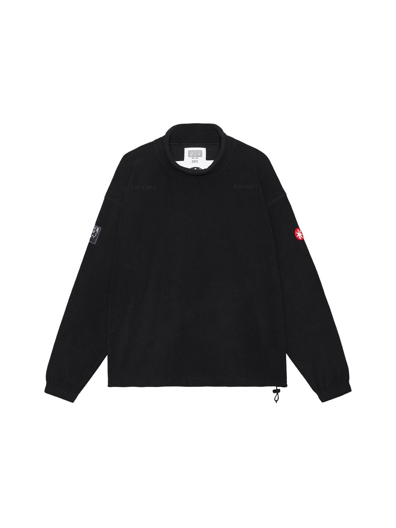 CAV EMPT - HIGH NECK FLEECE PULLOVER -