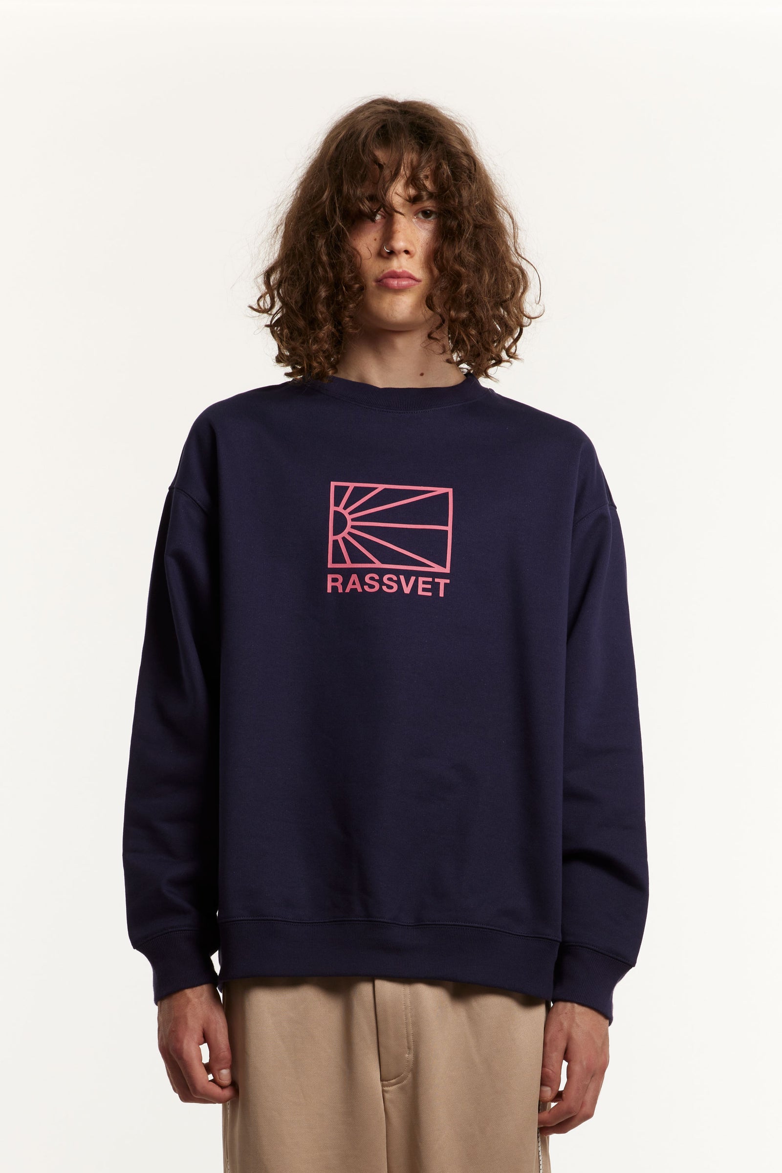 RASSVET ラスベート Nero Rassvet paintg hoodie - パーカー