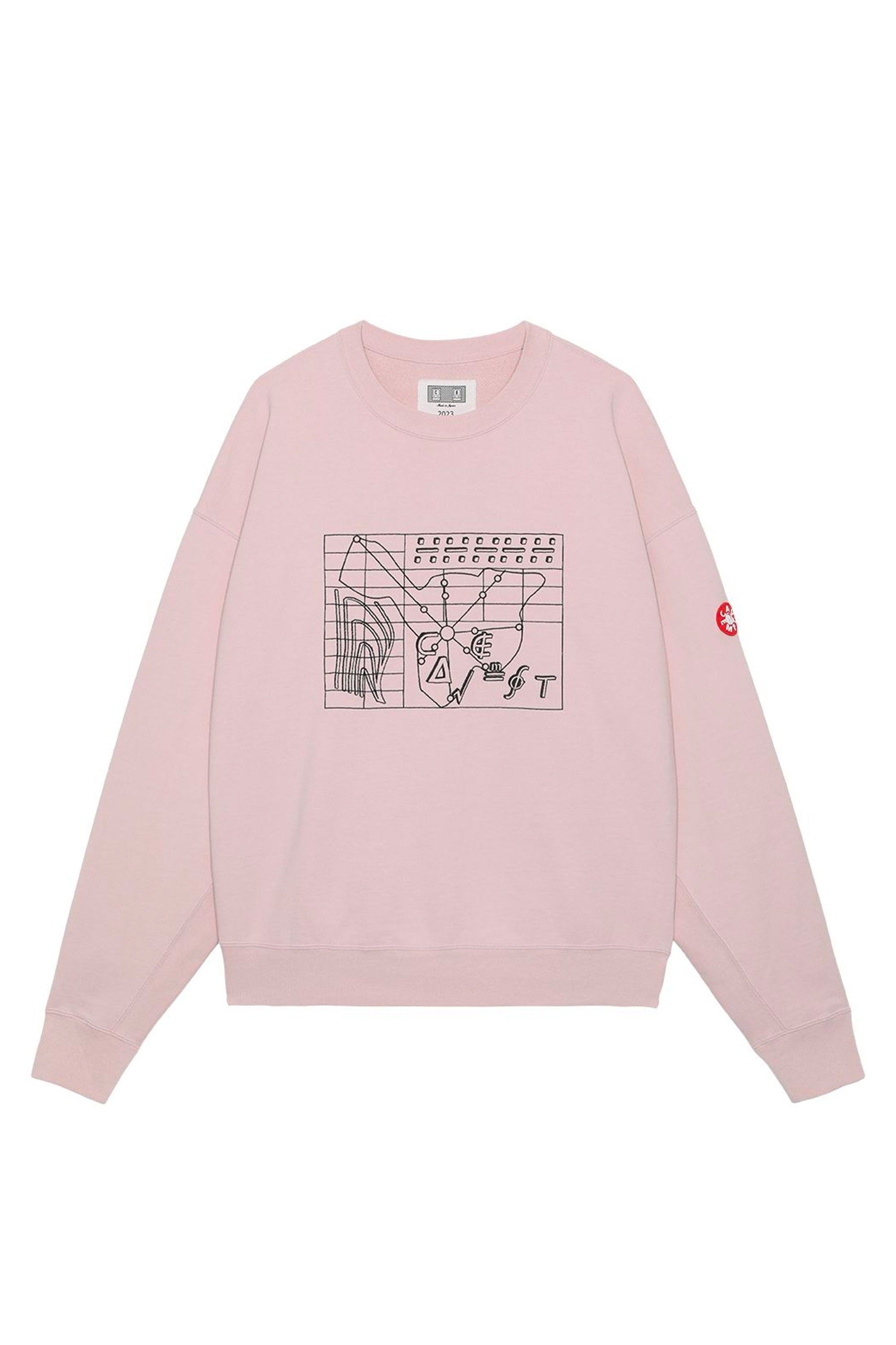 CAV EMPT - CURVED SWITCH CREW NECK -