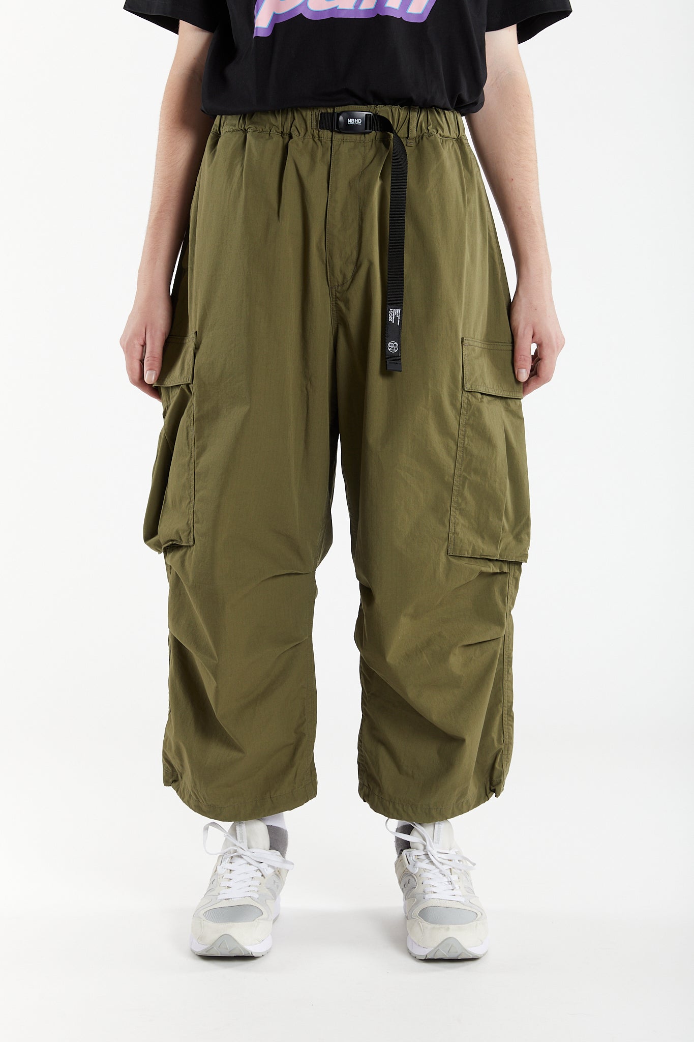 試着のみ】neighborhood wide cargo pants navy-