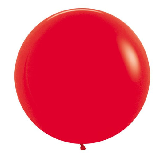 1 ballon rouge standard 60 cm