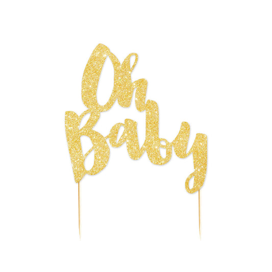 Harlow & Grey Congrats Gold Cake Topper — Paris312