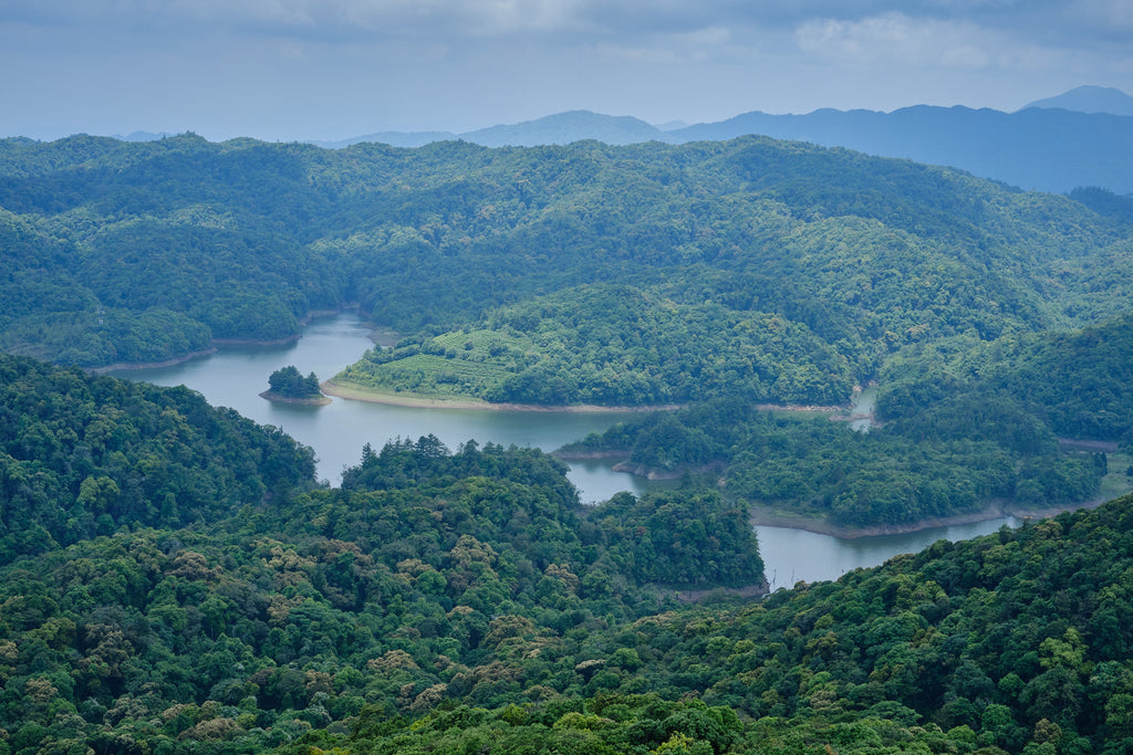 du juan lake in ailao mountain