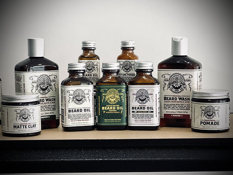 the bearded chap beard grooming products, beard care products, the bearded chap beard wash