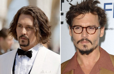 Johnny Depp short beard