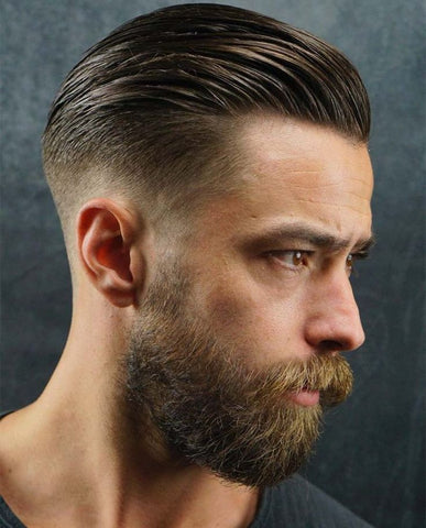 The Bearded Chap Top 5 classic haircuts - Modern Slick Back 