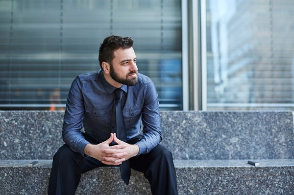 man in corporate beard style