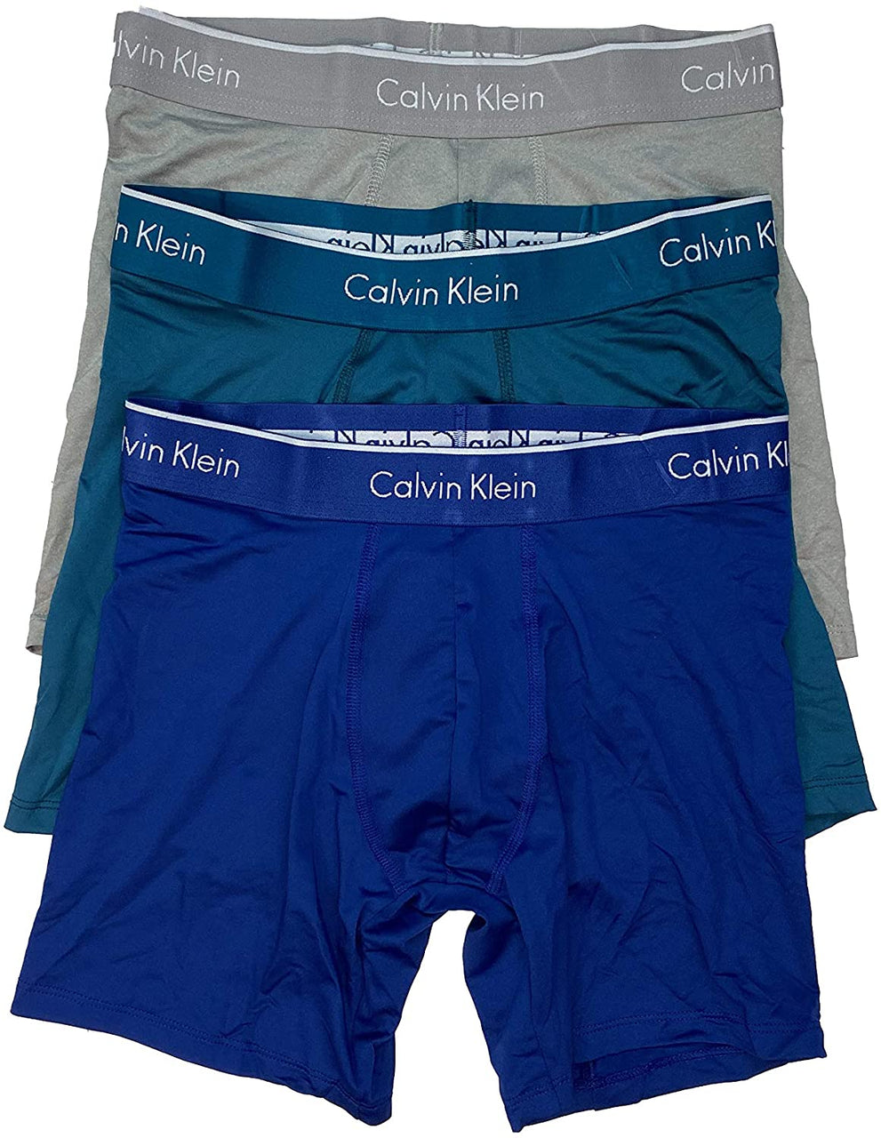 Calvin Klein Men's Underwear Microfiber Stretch 3-Pack Boxer Brief –  Underwear Wanted