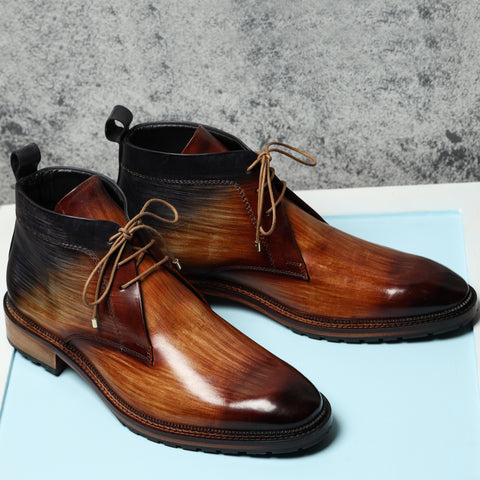 Discover the art of the patina that beautifies Berluti shoes