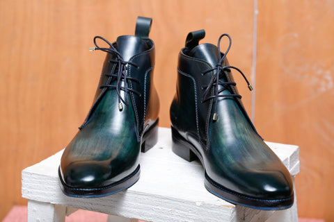 Chukka Boots - Green