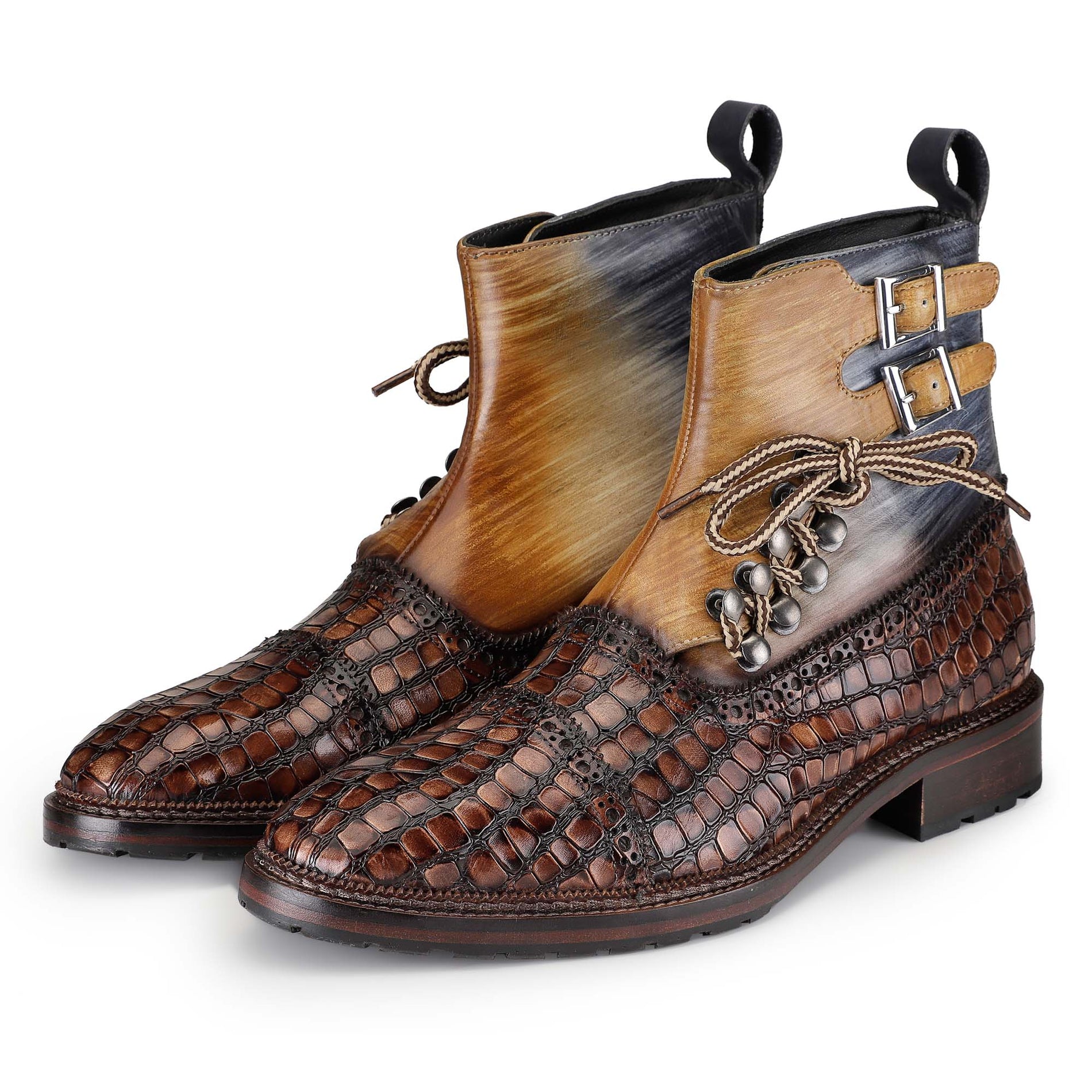 Italian Leather Dress Boots, Men's Lace up Boots & Ankle Boots | Lethato