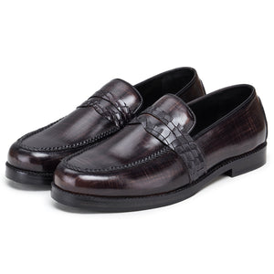 Handcrafted Men' s Penny, Tassel & Venetian Loafers Shoes | Lethato