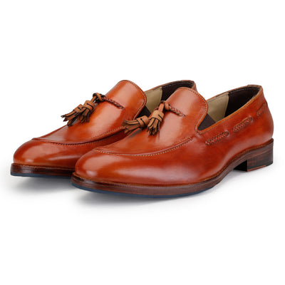 Handcrafted Men' s Penny, Tassel & Venetian Loafer Shoes | Lethato