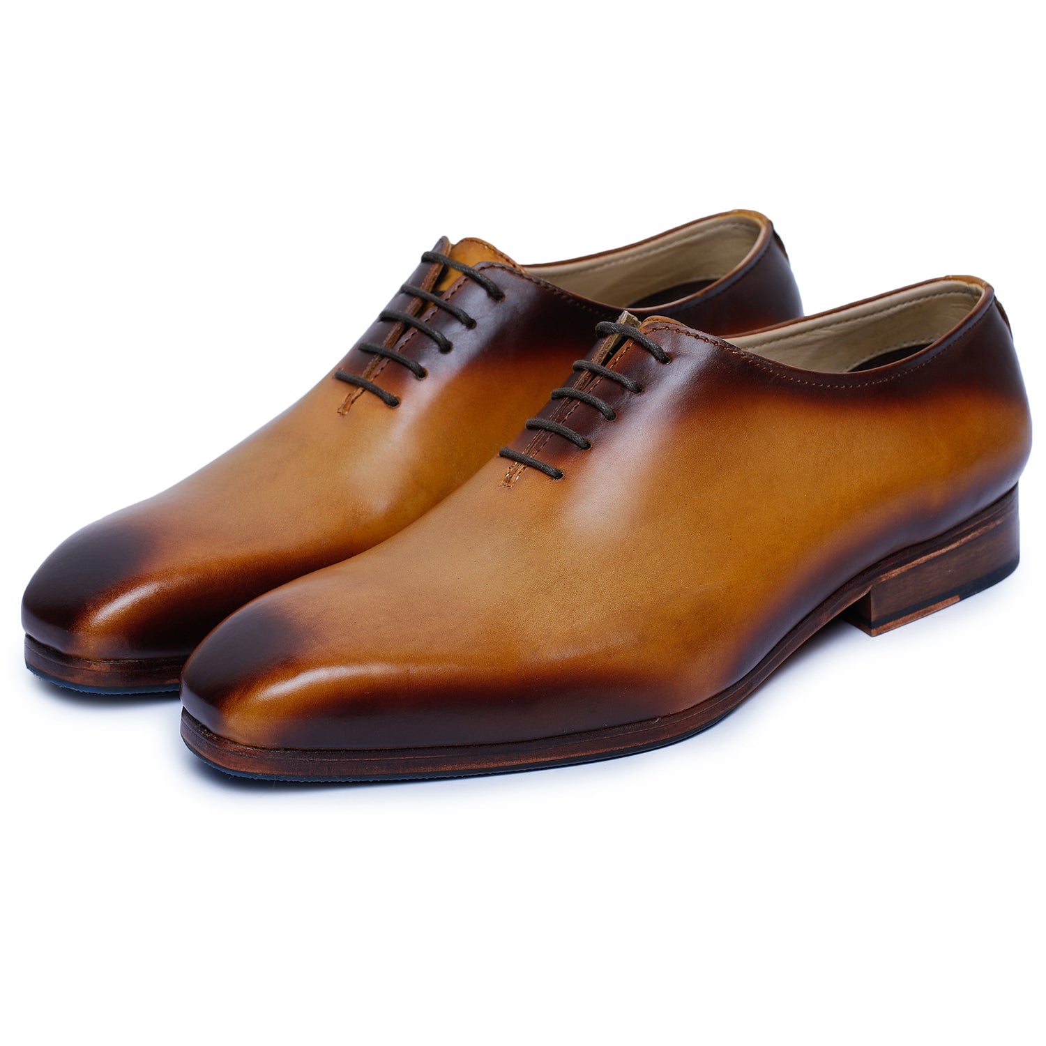 men's tan slip on dress shoes