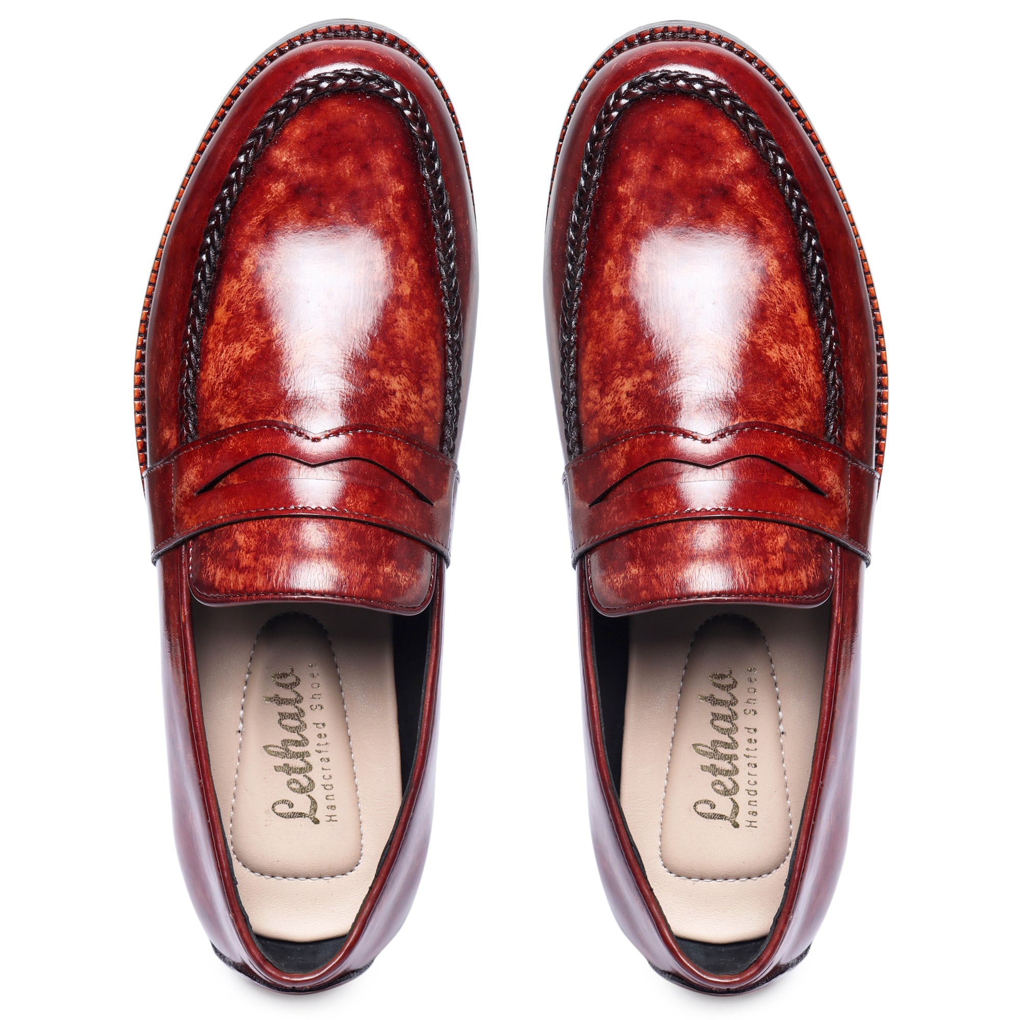 Handcrafted Men' s Penny, Tassel & Venetian Loafer Shoes | Lethato