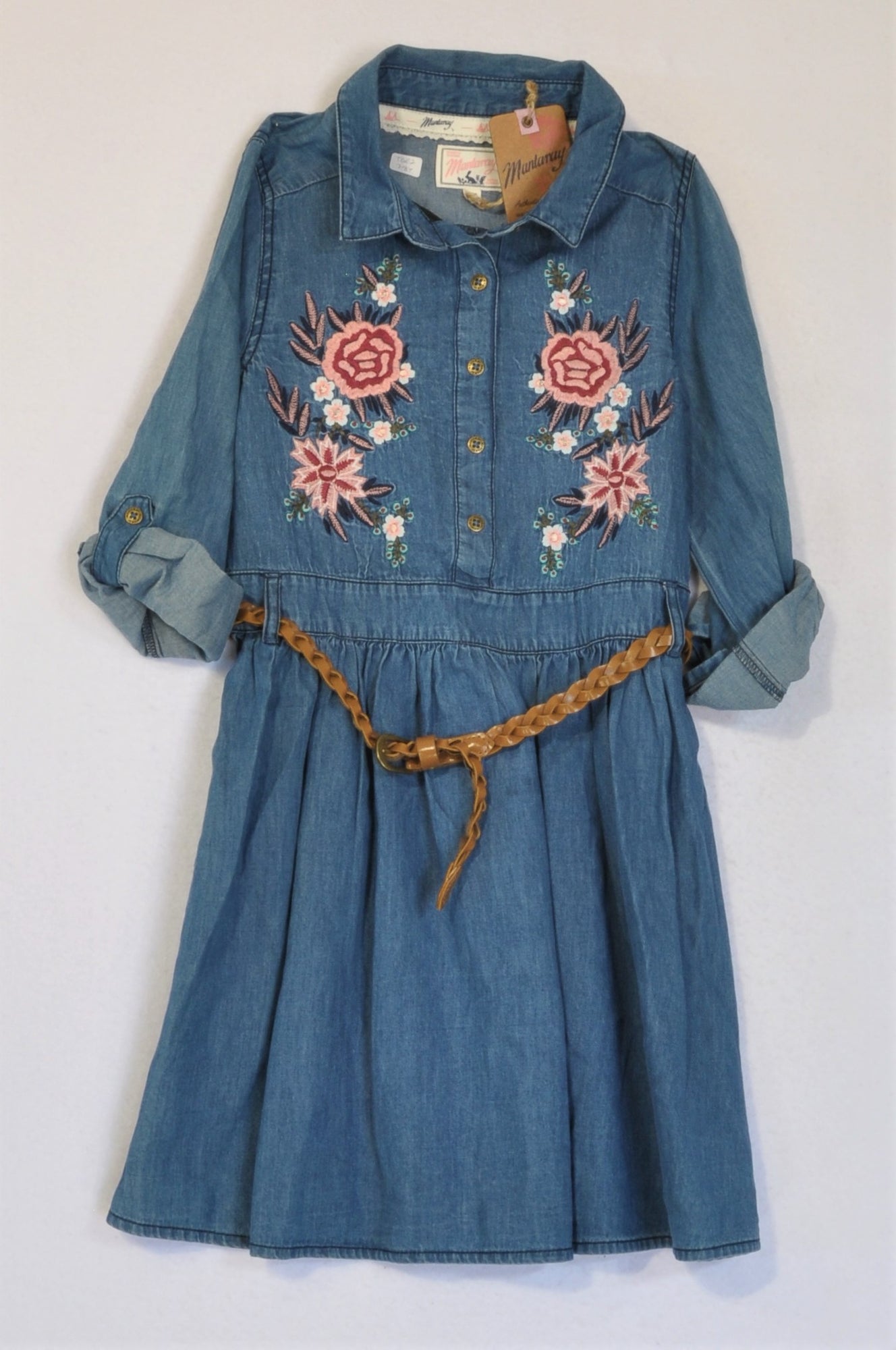 long sleeve denim dress uk