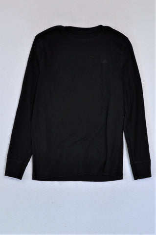 Relay Jeans Black Pull Over Top Women Size L