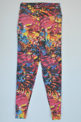 Unbranded Multicoloured Sports Leggings Women Size 4