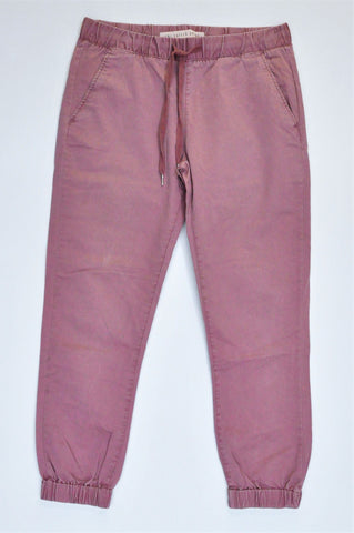 Cotton On Pink Cuffed Chinos Women Size 10