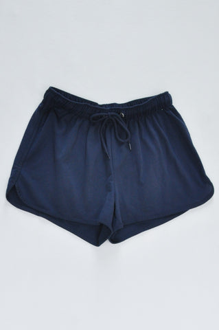 Mr. Price Navy Lightweight Track Shorts Women Size 8