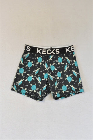 Kecks Grey Turtle Active Underwear Shorts Boys Size XXS