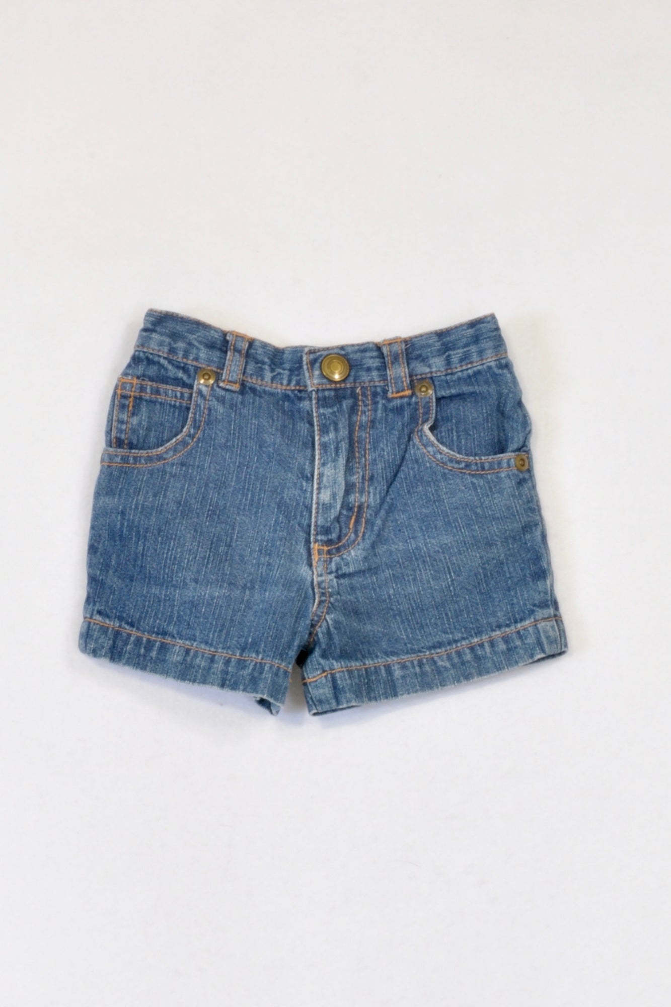 george denim shorts