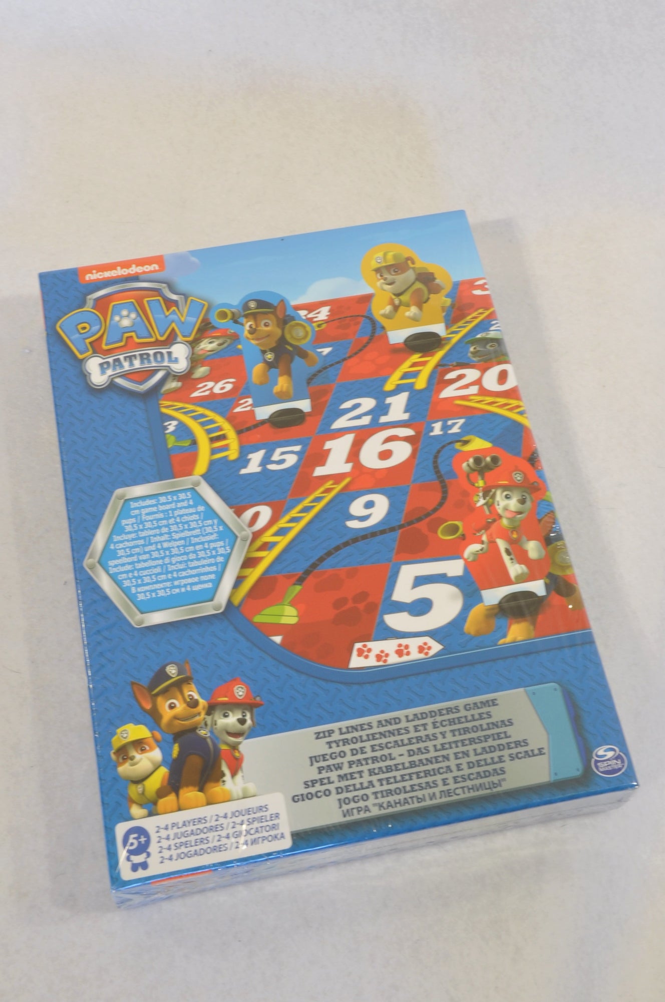 paw patrol snakes and ladders