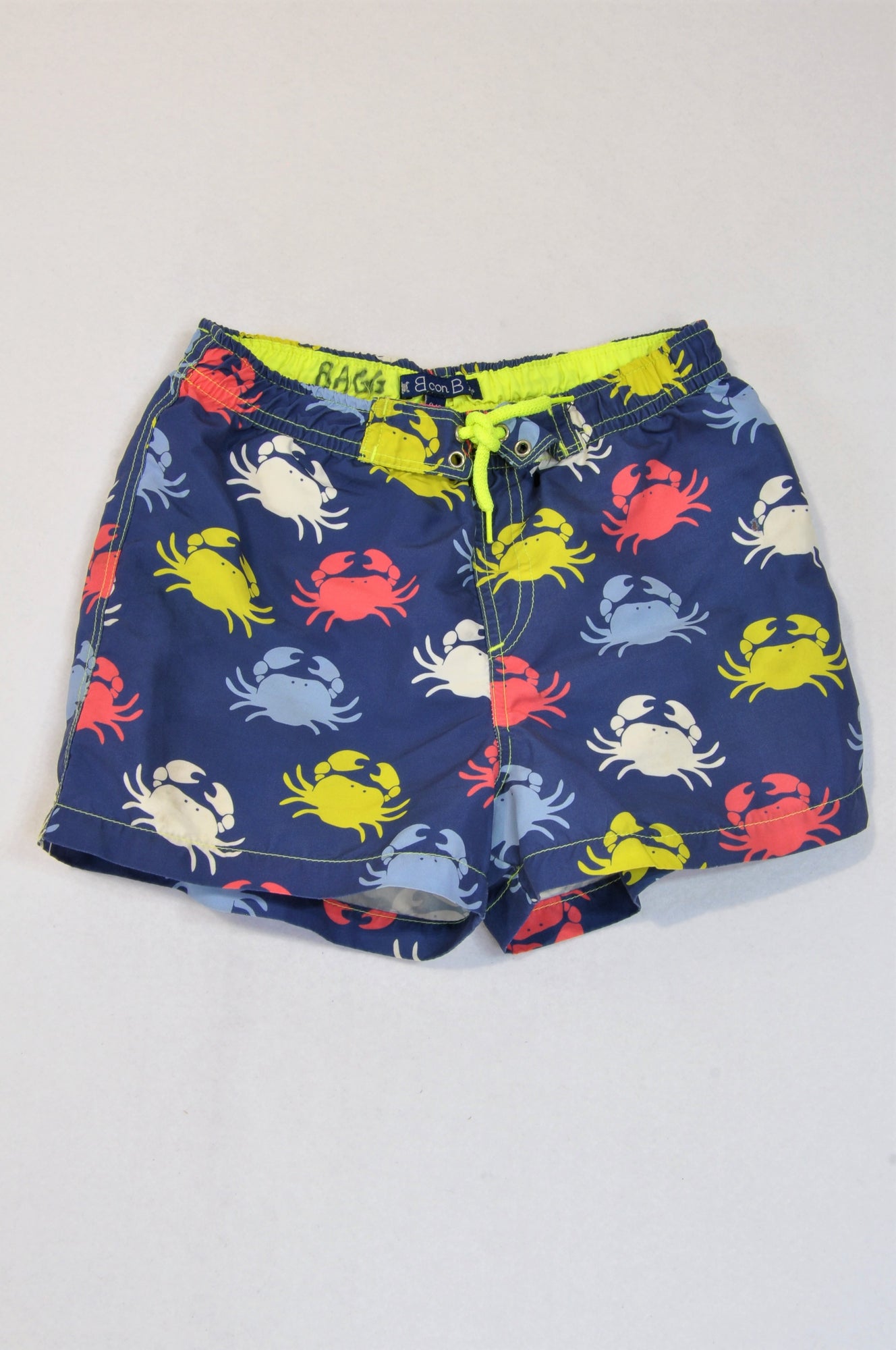 lined swim shorts