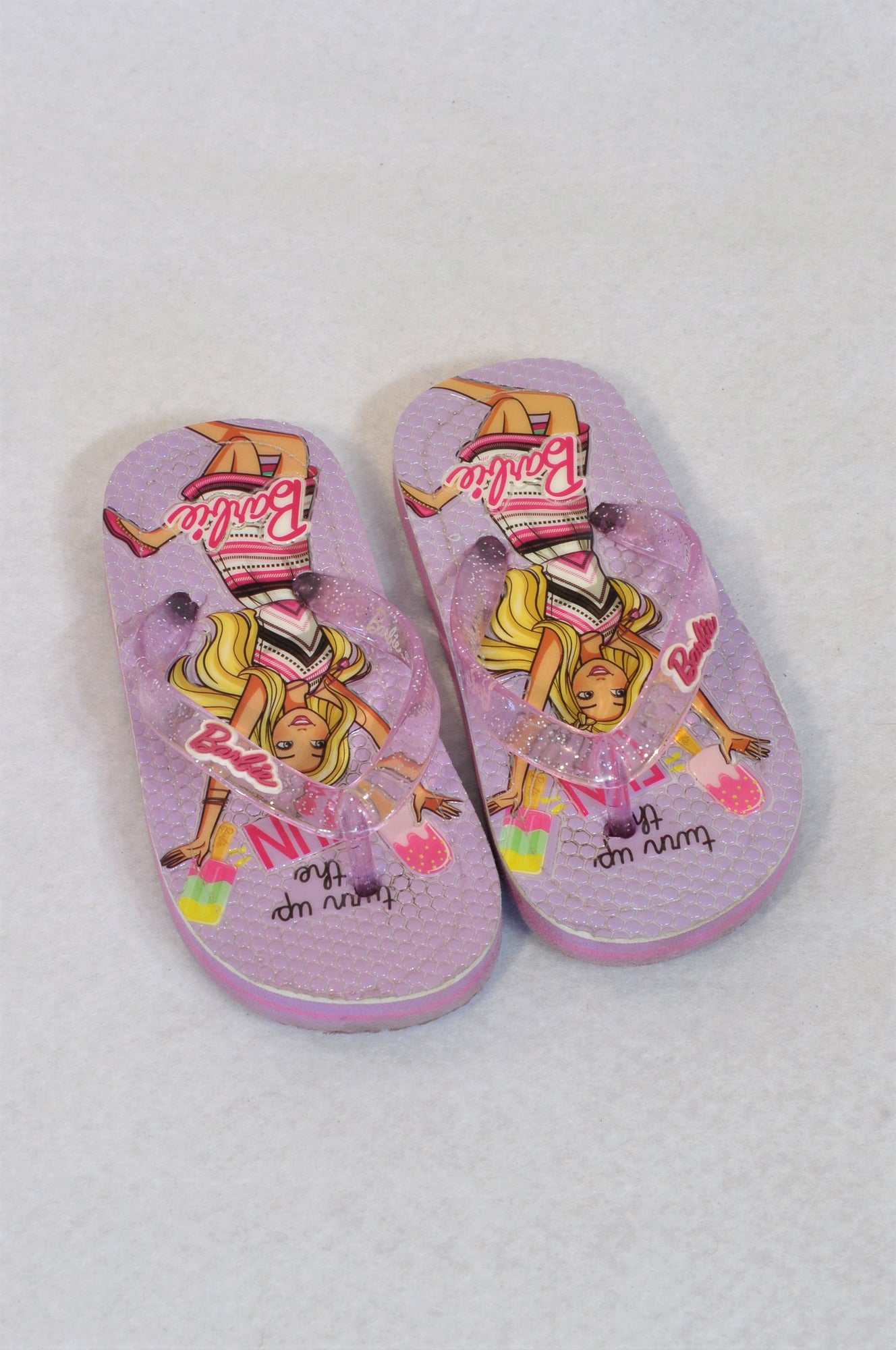 barbie flip flops